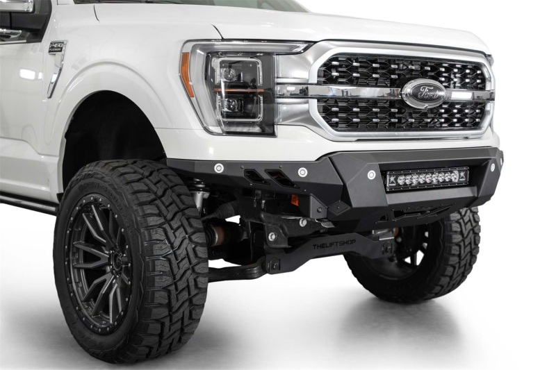 Ford F150 Bumper - Front - Addictive Desert Designs - Black Label - Hammer Black - `21-`27